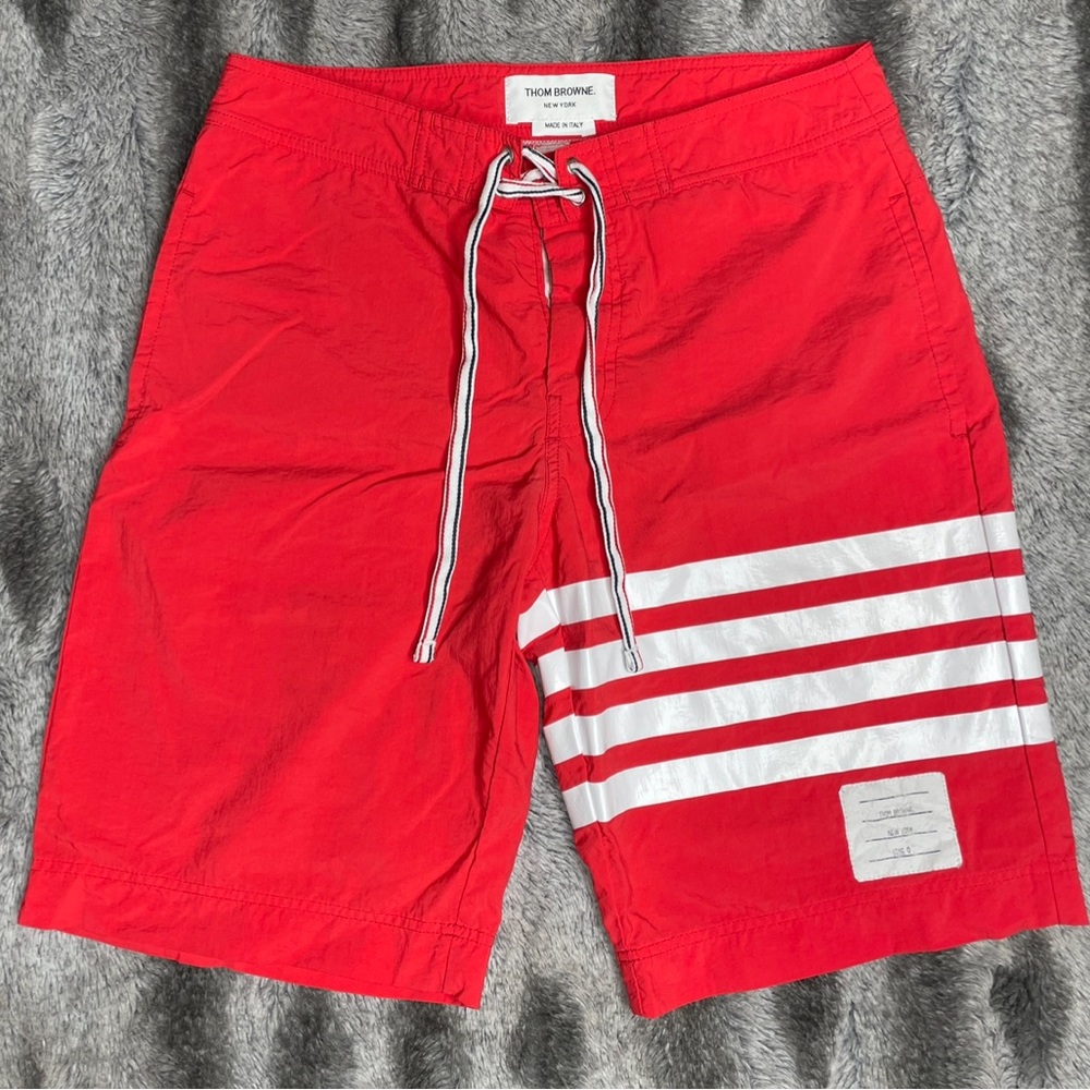 Thom Browne
4-Bar board shorts